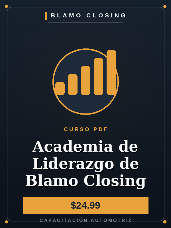 Portada: Academia de Liderazgo de Blamo Closing